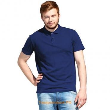 Рубашка унисекс, размер 46, цвет тёмно-синий