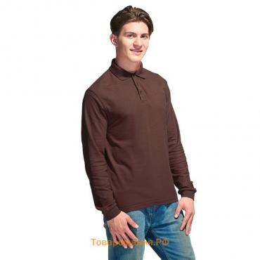 Рубашка мужская, размер 56, цвет тёмно-шоколадный