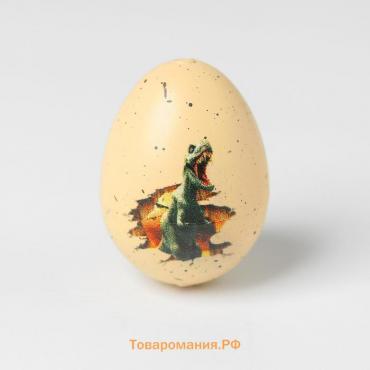 Растущая игрушка «Яйцо с картинкой. Динозавры», 3х4 см, МИКС