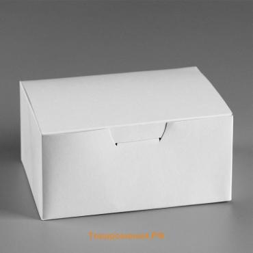 Коробка самосборная "Белый" 15 х 9,5 х 7 см