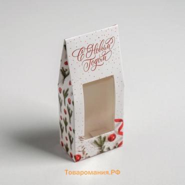 Коробка складная «С Новым годом!», 6 х 14,5 х 3,5 см