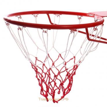 Сетка баскетбольная ONLYTOP, 50 см, нить 3,2 мм, 2 шт.