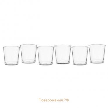 Набор стеклянных стаканов «Ода», 250 мл, 6 шт