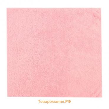 Салфетка для уборки, микрофибра, влаговпитывающая, 30×30 см, цвет МИКС