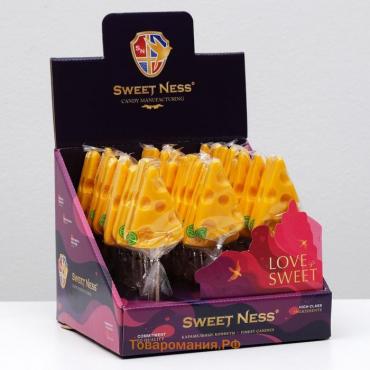 Карамель леденцовая Sweet Ness сыр, персик-маракуйя, 30 г