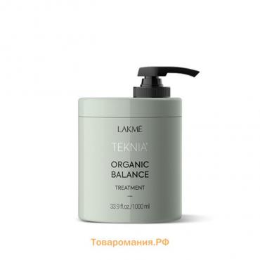 Интенсивная маска для всех типов волос LAKME Teknia Organic Balance Treatment, 1000 мл