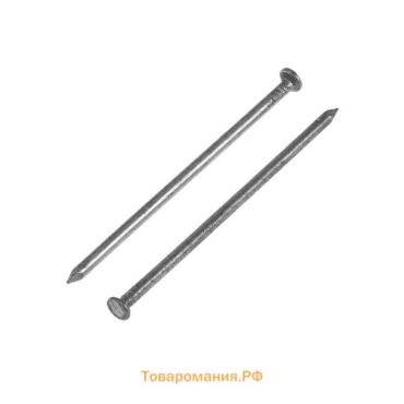 Гвозди ТУНДРА, строительные, ГОСТ 4028-63, без покрытия, 3.5×90 мм, 5 кг