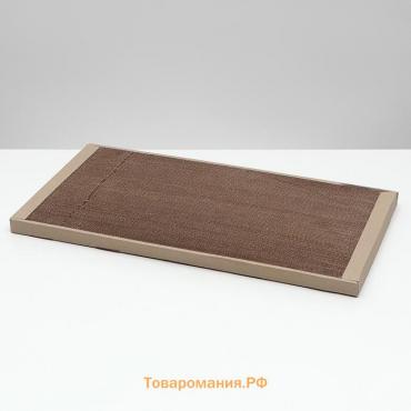 Когтеточка для кошек ТМ «Когтедралка» КРАФТ 56х30х2,5 см