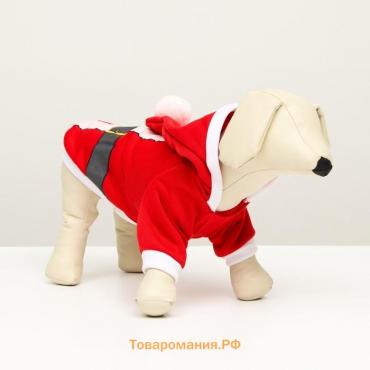 Толстовка для собак Santa, XL (ДС 40, ОГ 50 см)