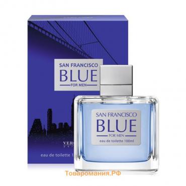 Туалетная вода мужская RM San Francisco Blue, 100 мл