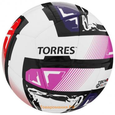 Футзальный мяч TORRES Futsal Resist, FS321024, полугибридная сшивка, 24 панели, р. 4, PU