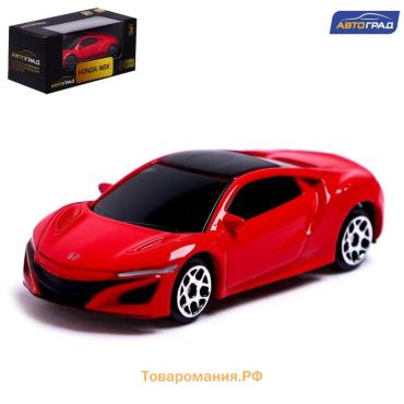 Машина металлическая HONDA NSX, 1:64, цвет красный