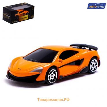 Машина металлическая McLaren 600LT, 1:64, цвет оранжевый
