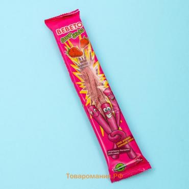 Жевательный мармелад BEBETO SOUR STICKS, со вкусом клубники, 35 г