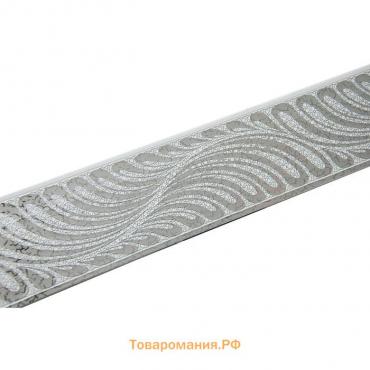 Декоративная планка «Жар-Птица», длина 300 см, ширина 7 см, цвет серебро/элегант
