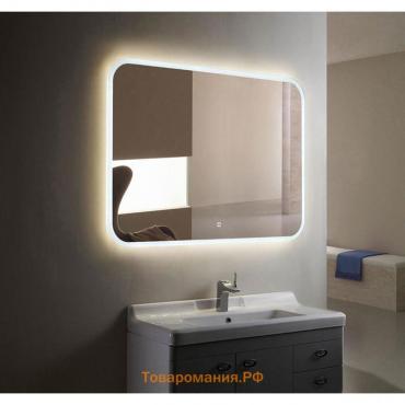 Зеркало с Doratiz LED подсветкой «Ева», 1000х800 мм, сенсорный выключатель, диммер