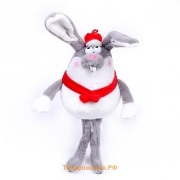 Мягкая игрушка «Кролик с шарфом»