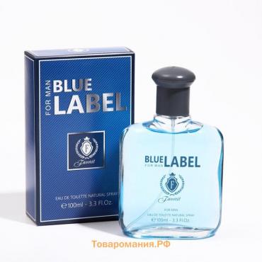 Туалетная вода мужская Favorit Blue Label, 100 мл (по мотивам Blue Label (Givenchy)