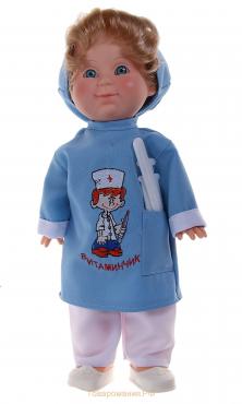 Кукла «Митя Доктор» со звуковым устройством, 34 см