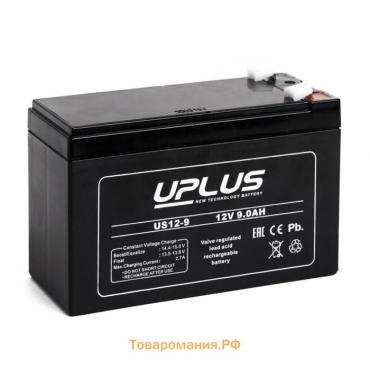 Аккумуляторная батарея UPLUS (Leoch) 9 Ач 12 Вольт US 12-9