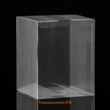 Складная коробка из PVC 12×12×15 см