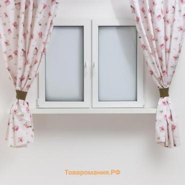 Комплект штор для кухни с подхватами  "Tenderness" 149х180 см - 2 шт