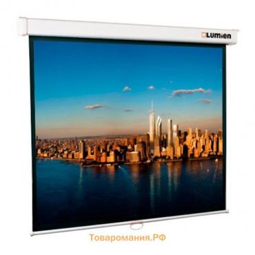 Экран Lumien 153x153 см, Master Picture LMP-100102, 1:1, настенно-потолочный, рулонный