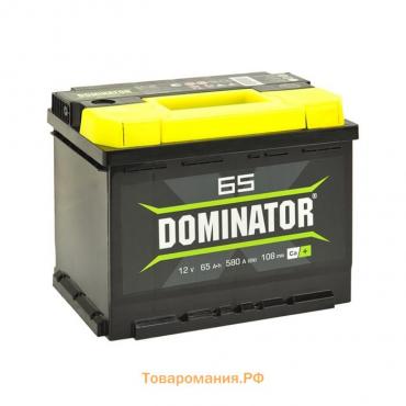 Аккумулятор Dominator 65 А/ч, 630 А, обратная полярность, 242х175х190 мм 138840s