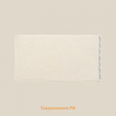 Полотенце махровое SL HOME: Floral "Айвори" 30х60 см, 100% хлопок, 550 г/м2