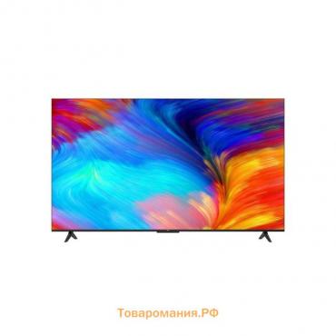 Телевизор TCL 55P637, 55", 3840x2160, DVB-T2/C/S/S2, HDMI 3, USB 1, SmartTV, чёрный