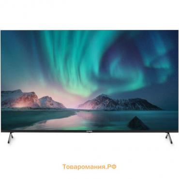 Телевизор Hyundai H-LED50BU7006,50",3840x2160, DVB-C/T2/S/S2, HDMI 3, USB 2, SmartTV, черный