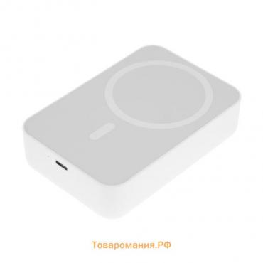 Внешний аккумулятор CRR-34, 10000 мАч, 5 W, с функцией MagSafe, Lightning, белый